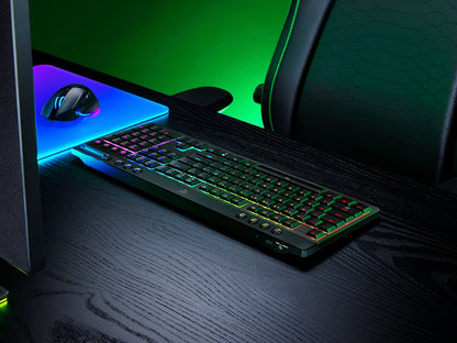 Tipkovnica Razer BlackWidow V4 Low-profile HyperSpeed, Rumena stikala, US SLO g.