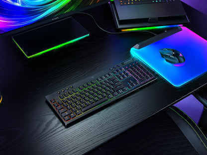 Tipkovnica Razer BlackWidow V4 Low-profile HyperSpeed, Rumena stikala, US SLO g.