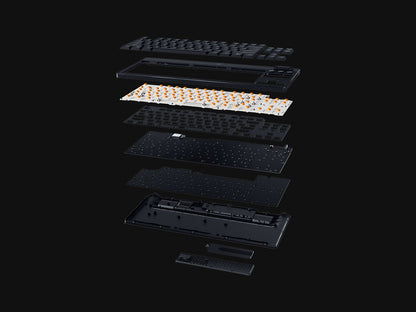 Tipkovnica Razer BlackWidow V4 Low-profile Tenkeyless HyperSpeed, Zelena stikala, US SLO g.