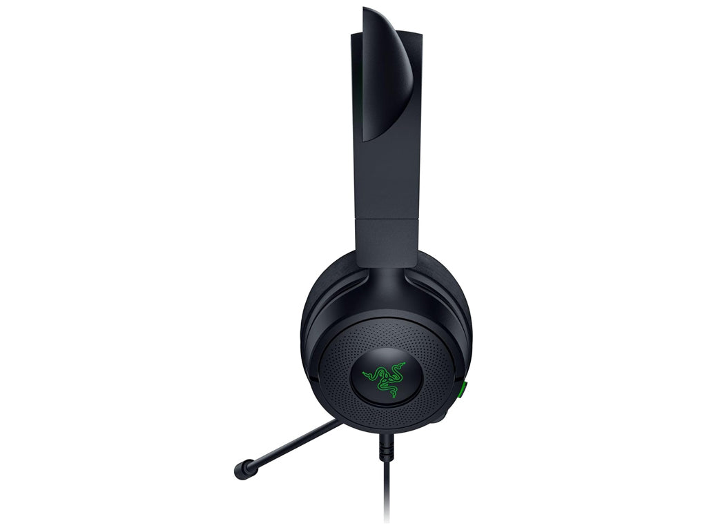 Slušalke Razer Kraken Kitty V3 X, črne, 3.5 mm