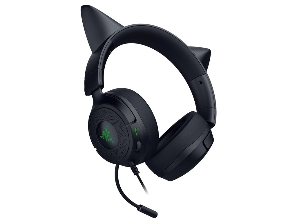 Slušalke Razer Kraken Kitty V3 X, črne, 3.5 mm
