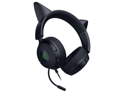 Slušalke Razer Kraken Kitty V3 X, črne, 3.5 mm
