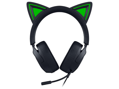 Slušalke Razer Kraken Kitty V3 X, črne, 3.5 mm