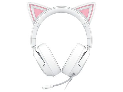 Slušalke Razer Kraken Kitty V3 X, bele, 3.5 mm