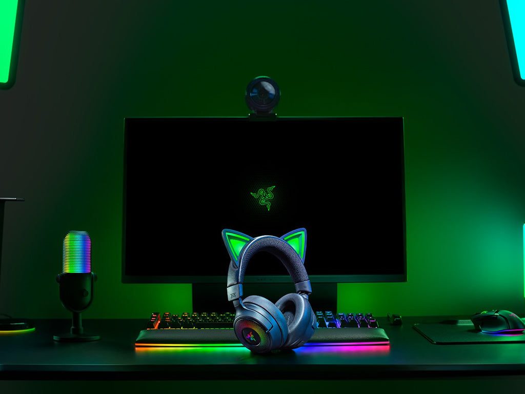 Slušalke Razer Kraken Kitty V3 Pro, črne