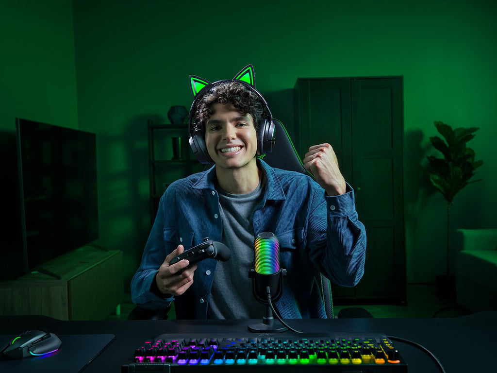 Slušalke Razer Kraken Kitty V3 Pro, črne