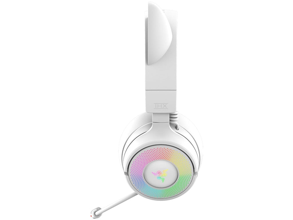 Slušalke Razer Kraken Kitty V3 Pro, bele