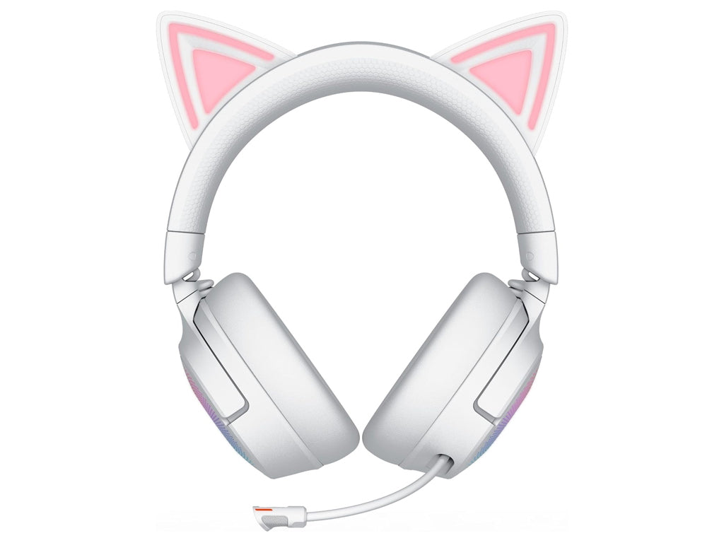 Slušalke Razer Kraken Kitty V3 Pro, bele