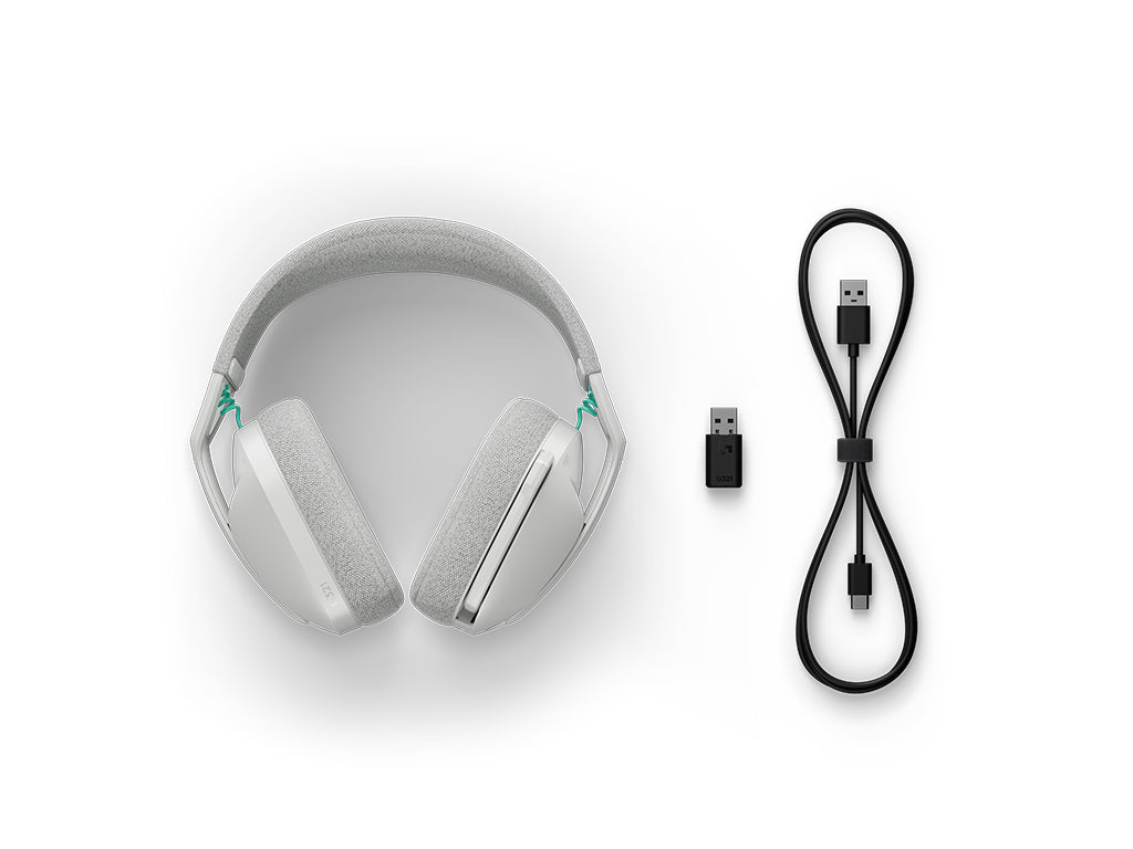 Slušalke Logitech G321, Wireless Gaming, Bluetooth, Bele