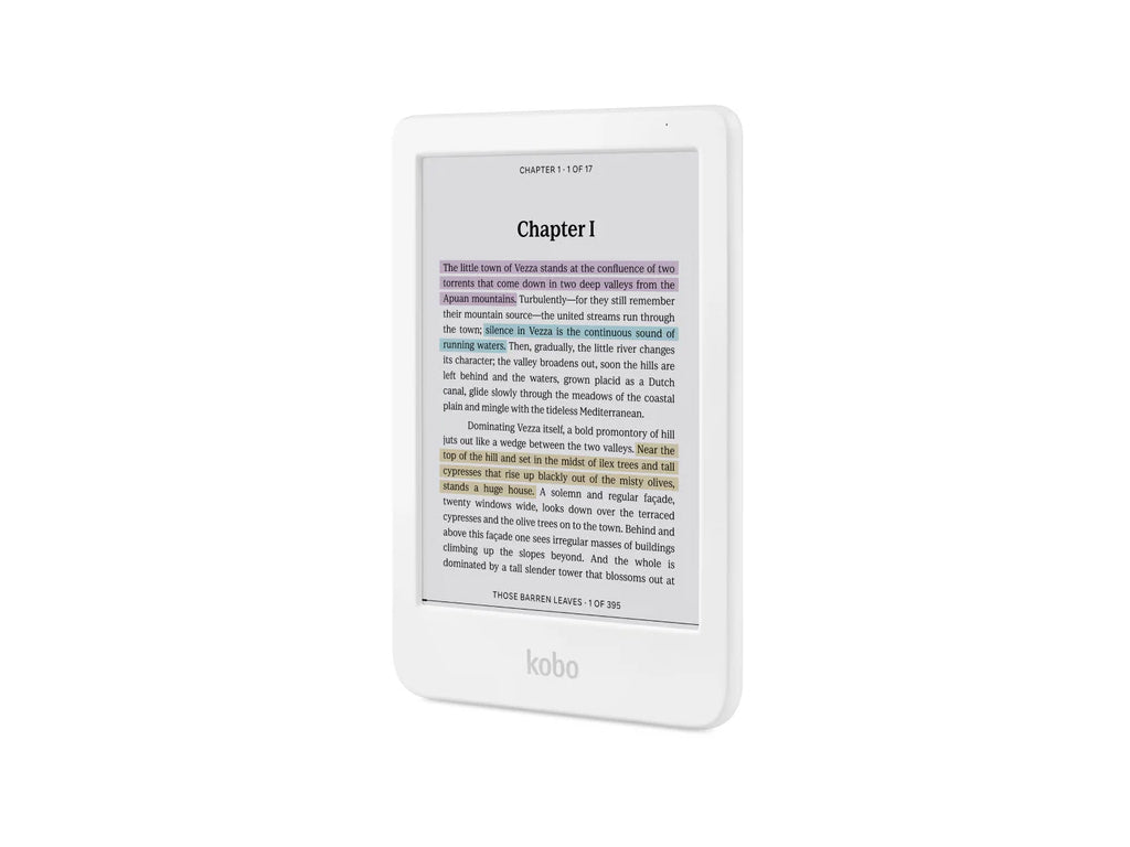 E-bralnik Kobo Clara Colour, 6'' Touch, 16GB, WiFi, bel