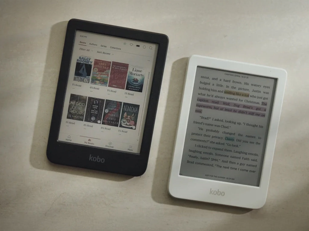 E-bralnik Kobo Clara Colour, 6'' Touch, 16GB, WiFi, bel