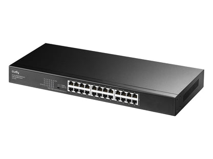 Switch CUDY GS1024E, Easy Smart, 24-Port, Gigabit, Rackmount, Light Managed