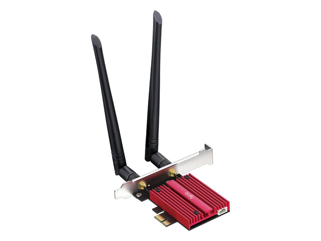 PCI-E brezžični adapter CUDY WE9300, BE9300 Tri-Band Wi-Fi 7, Bluetooth 5.4, Intel BE200