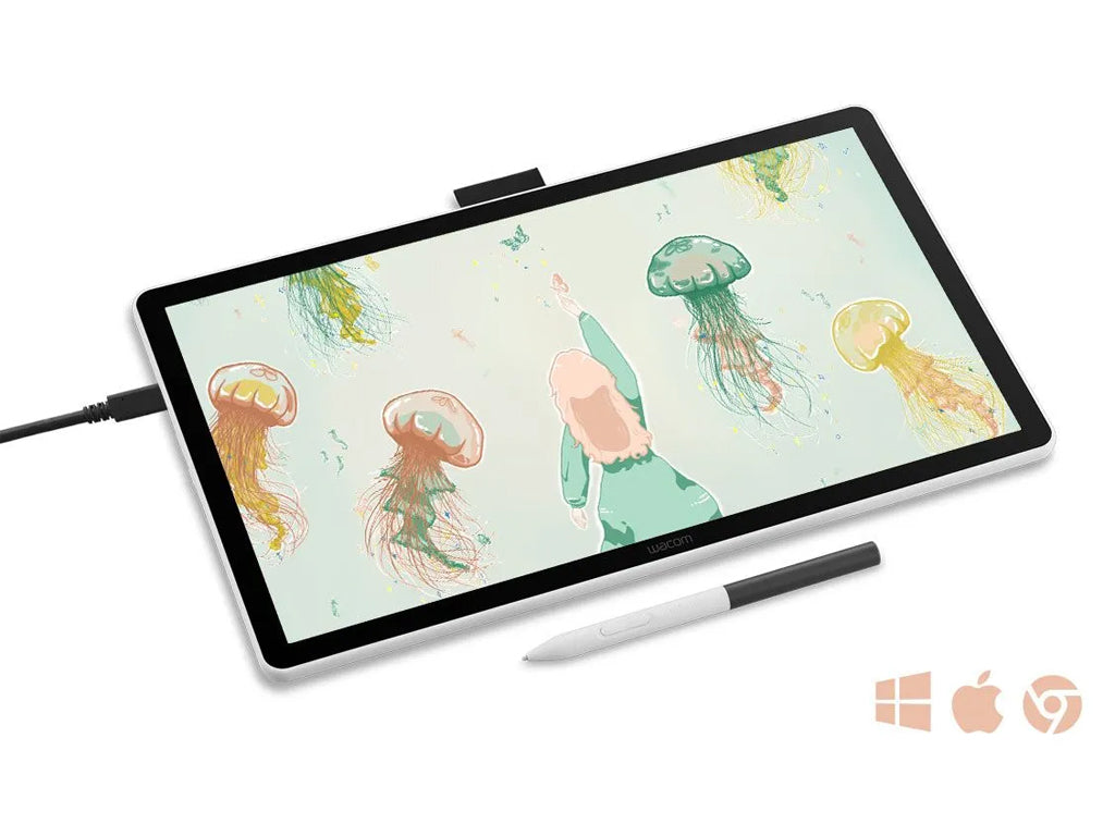 Grafični zaslon Wacom One 14, Full HD, USB-C