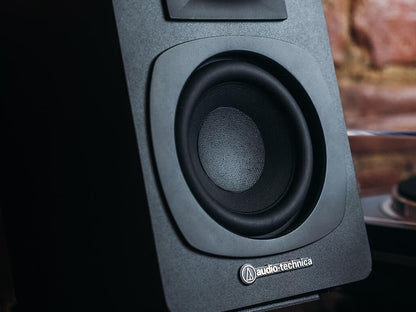 Zvočniki Audio-Technica AT-SP3X, Bookshelf, RCA, Bluetooth 5.3, črni