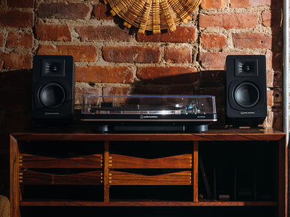 Zvočniki Audio-Technica AT-SP3X, Bookshelf, RCA, Bluetooth 5.3, črni