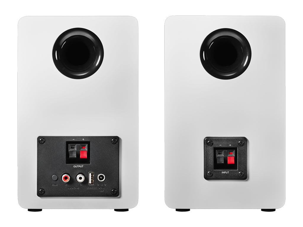 Zvočniki Audio-Technica AT-SP3X, Bookshelf, RCA, Bluetooth 5.3, Beli
