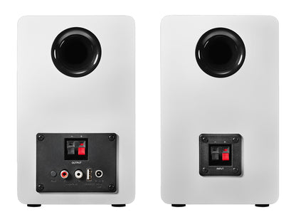 Zvočniki Audio-Technica AT-SP3X, Bookshelf, RCA, Bluetooth 5.3, Beli