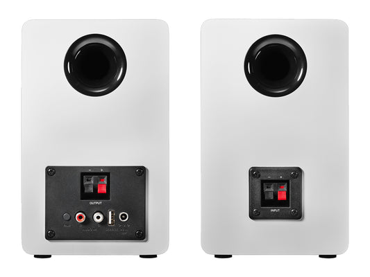 Zvočniki Audio-Technica AT-SP3X, Bookshelf, RCA, Bluetooth 5.3, Beli