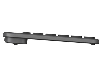 Tipkovnica Logitech K980 Signature Slim Solar+, Wireless, grafitna, SLO g.