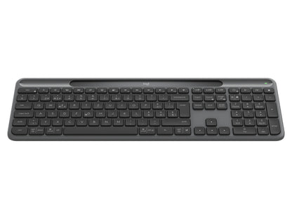 Tipkovnica Logitech K980 Signature Slim Solar+, Wireless, grafitna, SLO g.