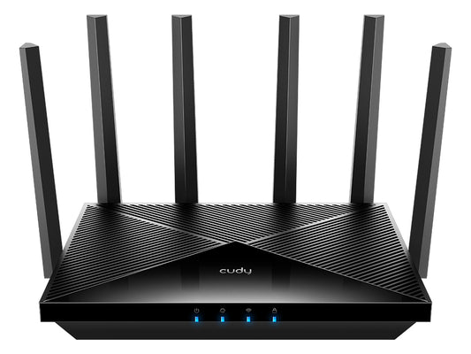 Brezžični usmerjevalnik Router CUDY WR6500H, BE6500, 2.5G, Wi-Fi 7, Mesh