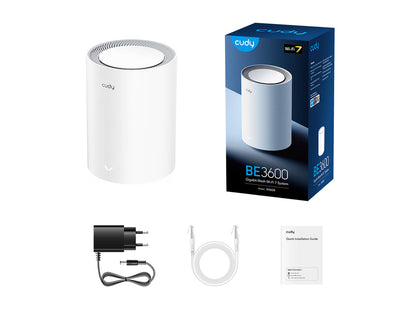 Mesh sistem CUDY M3600, BE3600 Gigabit Wi-Fi 7