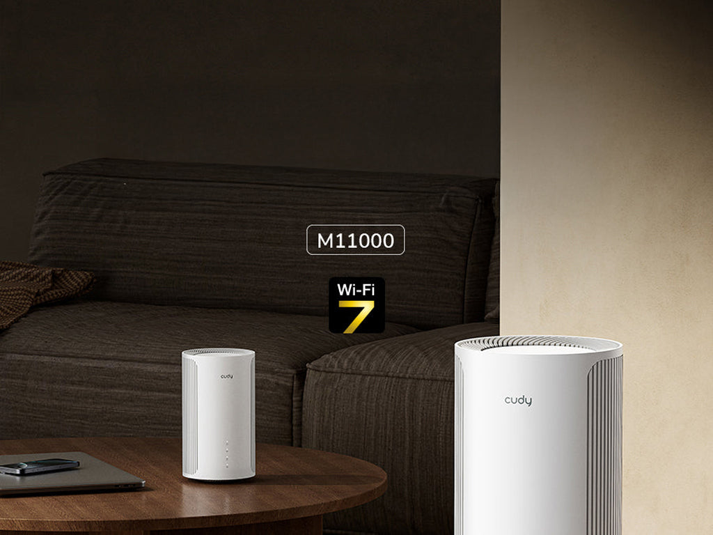 Mesh sistem CUDY M11000, BE11000, Full 2.5G, Tri-Band Wi-Fi 7