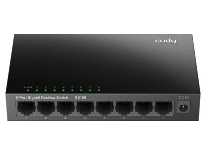 Switch CUDY GS108, 8-Port, Gigabit, Unmanaged