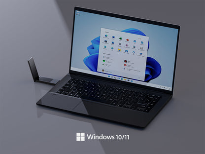 USB brezžični adapter CUDY WU6500, BE6500 Tri-Band Wi-Fi7 USB 3.0