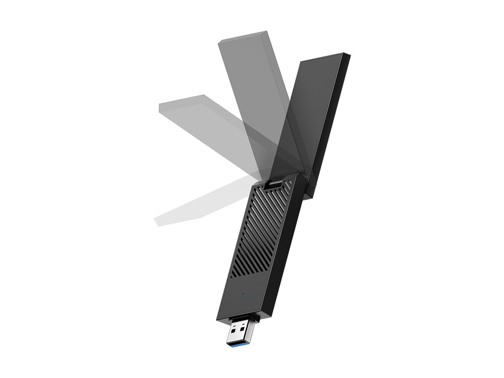 USB brezžični adapter CUDY WU6500, BE6500 Tri-Band Wi-Fi7 USB 3.0