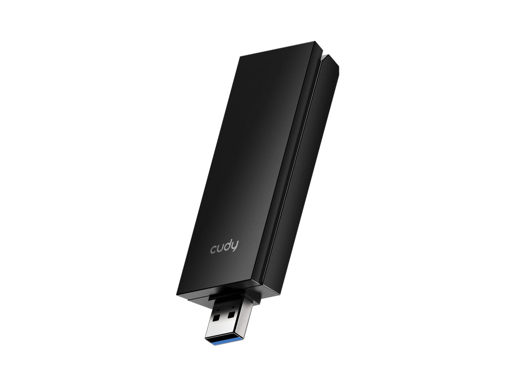USB brezžični adapter CUDY WU6500, BE6500 Tri-Band Wi-Fi7 USB 3.0