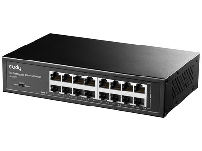 Switch CUDY GS1016, 16-Port, Gigabit, Unmanaged