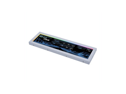 Zaslon za ohišje Lian Li US88v1, 8.8'' (22 cm), IPS, 1920×480, 500 nits, 60Hz, RGB, bel
