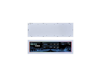 Zaslon za ohišje Lian Li US88v1, 8.8'' (22 cm), IPS, 1920×480, 500 nits, 60Hz, RGB, bel