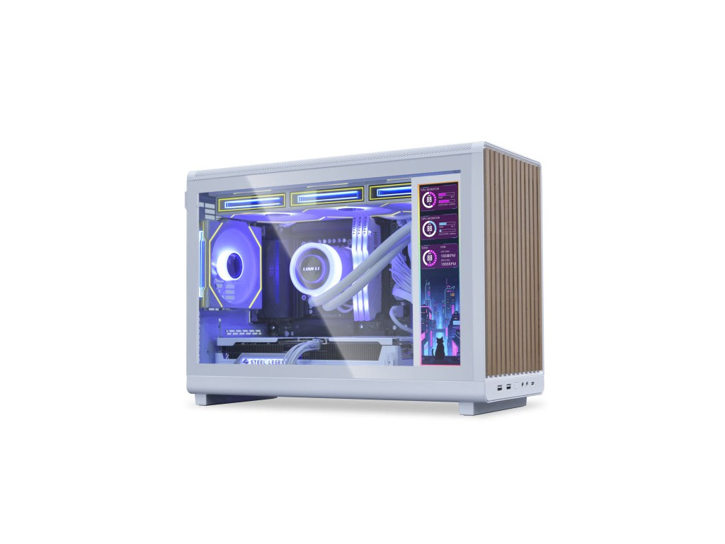 Zaslon za ohišje Lian Li US88v1, 8.8'' (22 cm), IPS, 1920×480, 500 nits, 60Hz, RGB, bel