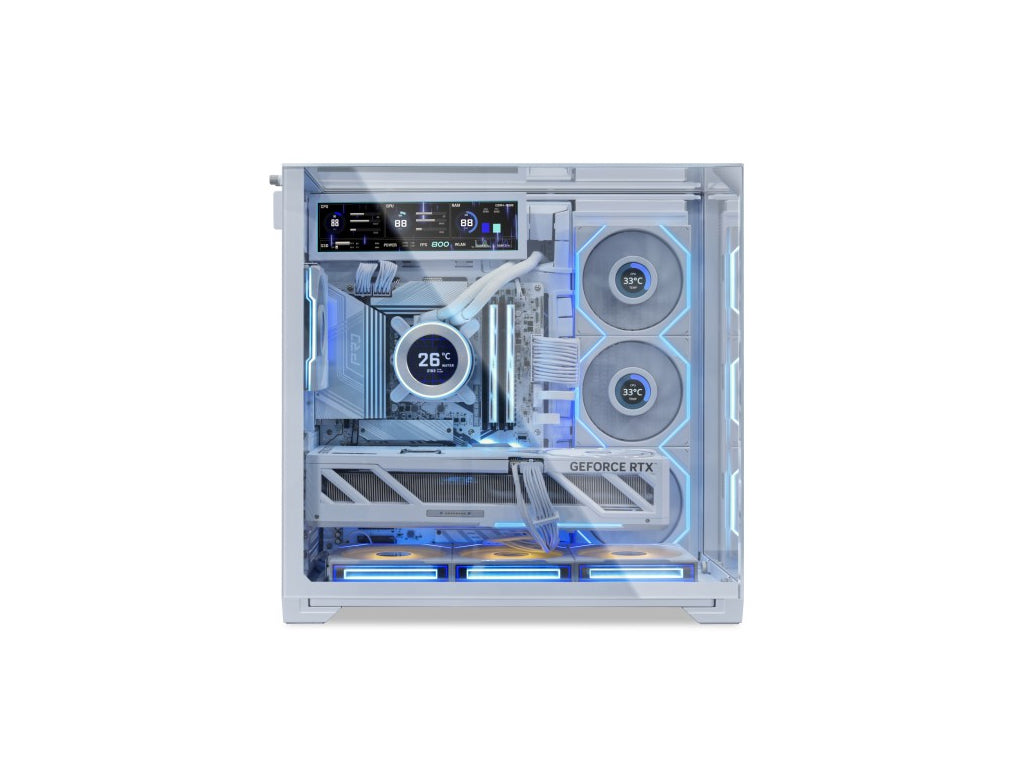 Zaslon za ohišje Lian Li US88v1, 8.8'' (22 cm), IPS, 1920×480, 500 nits, 60Hz, RGB, bel
