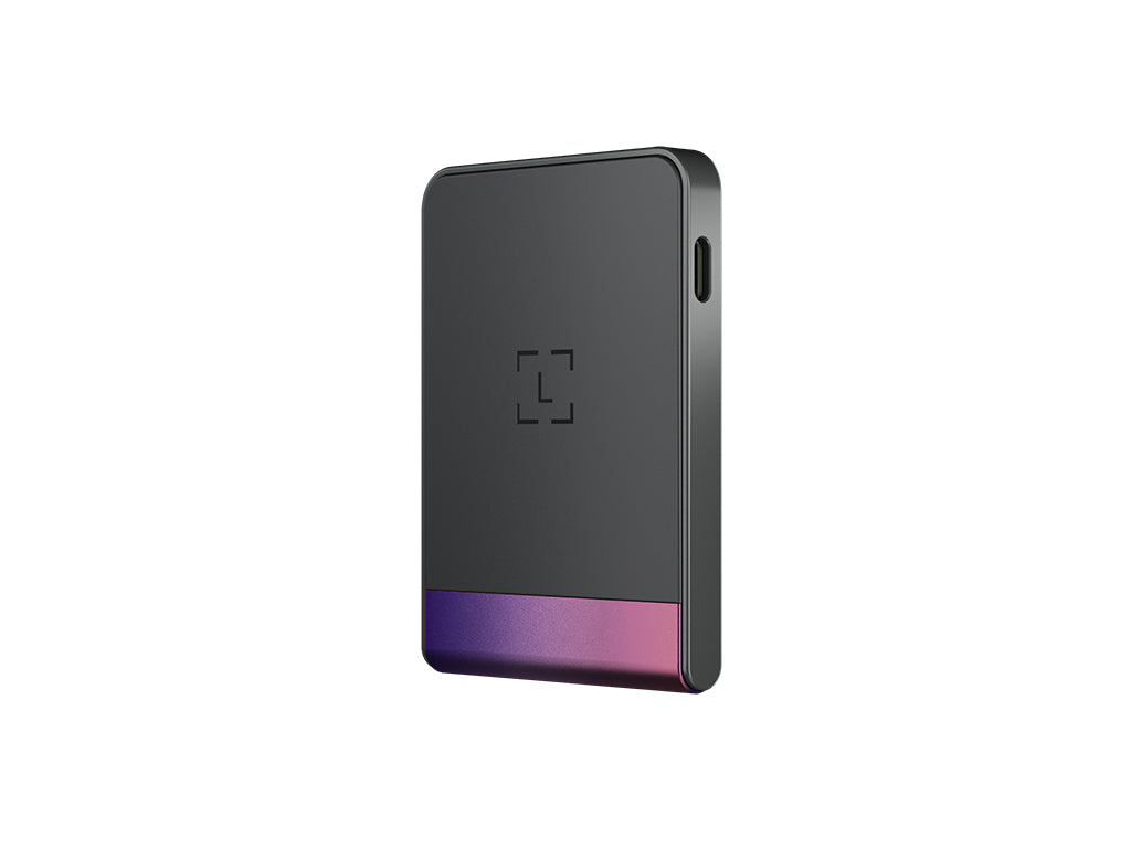 Ledger Flex z Recovery Key, denarnica za Bitcoin in druge kriptovalute, Crimson Magenta