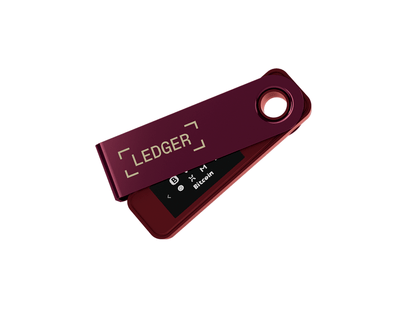 Ledger Nano S PLUS, denarnica za Bitcoin in druge kriptovalute, Crimson Magenta