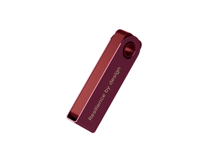 Ledger Nano S PLUS, denarnica za Bitcoin in druge kriptovalute, Crimson Magenta