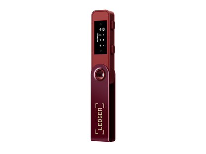 Ledger Nano S PLUS, denarnica za Bitcoin in druge kriptovalute, Crimson Magenta