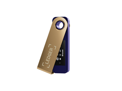 Ledger Nano S PLUS, denarnica za Bitcoin in druge kriptovalute, Ferro Fuchsia