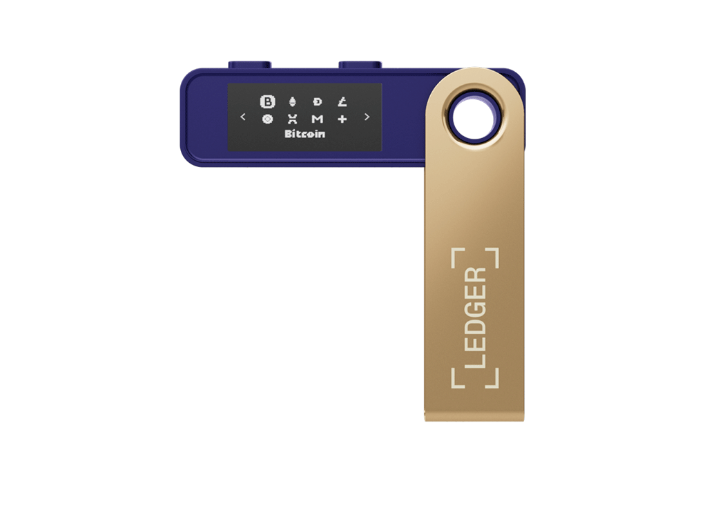 Ledger Nano S PLUS, denarnica za Bitcoin in druge kriptovalute, Ferro Fuchsia