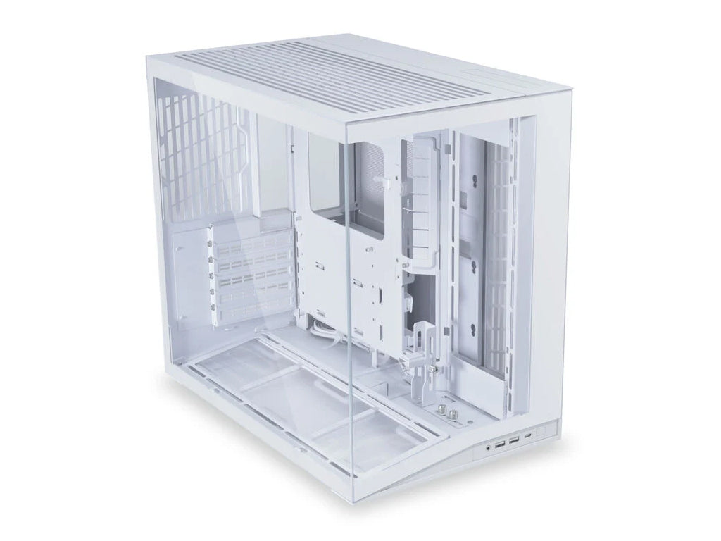 Računalniško ohišje Lian Li O11 Dynamic Mini V2, ATX, Midi-Tower, kaljeno steklo, belo