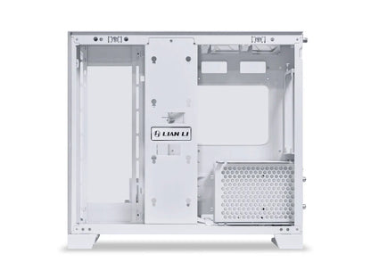 Računalniško ohišje Lian Li O11 Dynamic Mini V2, ATX, Midi-Tower, kaljeno steklo, belo