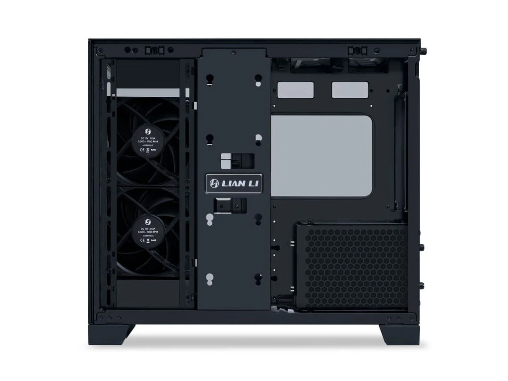Računalniško ohišje Lian Li O11 Dynamic Mini V2 Flow, ATX, Midi-Tower, kaljeno steklo, črno
