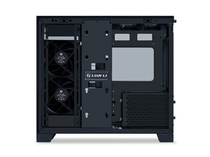 Računalniško ohišje Lian Li O11 Dynamic Mini V2 Flow, ATX, Midi-Tower, kaljeno steklo, črno