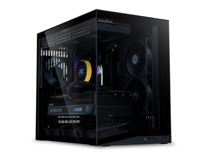 Računalniško ohišje Lian Li O11 Dynamic Mini V2 Flow, ATX, Midi-Tower, kaljeno steklo, črno