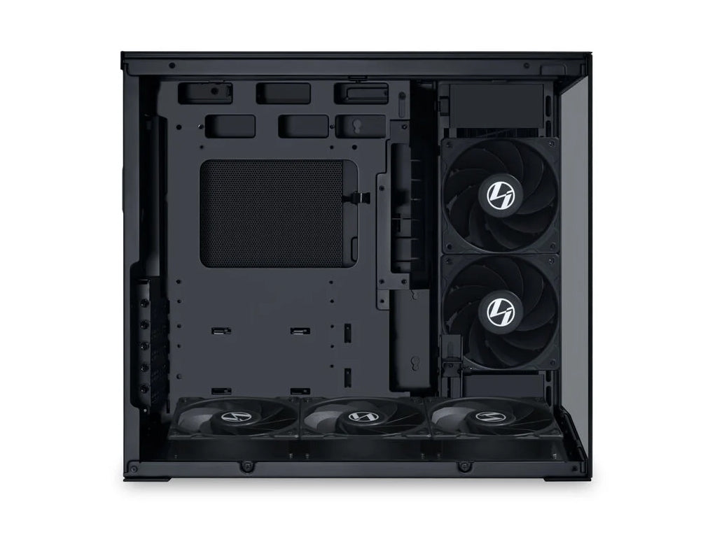 Računalniško ohišje Lian Li O11 Dynamic Mini V2 Flow, ATX, Midi-Tower, kaljeno steklo, črno
