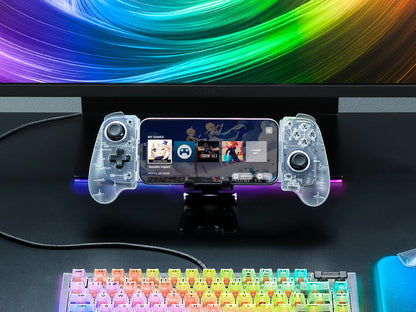 Igralni plošček Razer Kishi V3 Phantom White, Android/iOS, USB-C